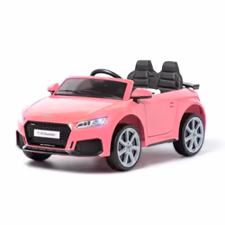 Voiture électrique pour enfant Audi TT Rs 12v PREMIUM Rose - Batterie 12v et télécommande