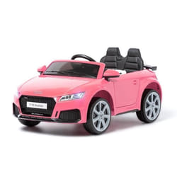Voiture électrique pour enfant Audi TT Rs 12v PREMIUM Rose - Batterie 12v et télécommande