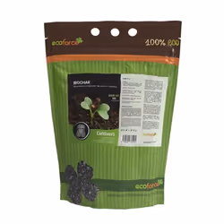 CULTIVERS Charbon de bois Biochar 20 L (4 kg) pour verger pelouse compost et plantes. Régénérant du biochar et améliorant le  ...
