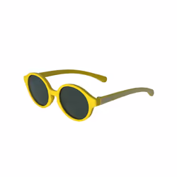 Avocado Baby 0 - 2 lunettes de soleil Jaune 120 mm