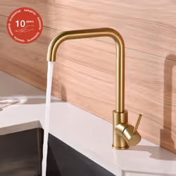 Mitigeur de cuisine bec haut SKY BATH - Série COMFORT. Ce robinet est disponible en 5 coloris : chromé, gris mat, noir crista ...