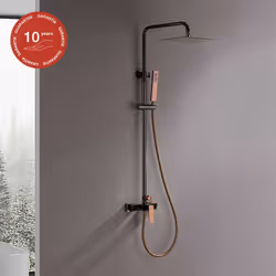 Colonne de douche mécanique avec barre extensible SKY BATH - Série INFINITE. Ce modèle est disponible en 5 coloris : chromé,  ...