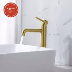 Mitigeur de lavabo bec haut SKY BATH - Série Diamond. Ce robinet est disponible en 3 coloris : chromé, gris mat et or brossé. ...
