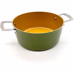 Marmite - AMERCOOK - AmVegan Chef 24cm - Revêtement Céramique à lHuile dOlive - 100% Vegan - Tous Feux