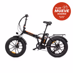 Youin BK1201 vélo électrique Noir, Orange Aluminium 20 20" 27 kg