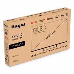 Engel LE4395QLED TV 43" 4K Ultra HD Noir 280 cd/m² - Vue supplémentaire 7