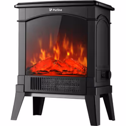 Cheminée électrique compacte sur pied 1500 W