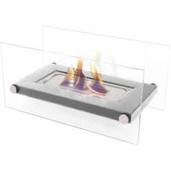 Cheminée éthanol de table en acier inoxydable
