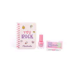 Set Beauté Et Carnet Super Girl 4 pcs