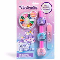Le jeu, c’est la vie. Le produit Martinelia Little Unicorn Nail Design amusera votre enfant, il lui permettra de jouer au gra ...