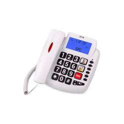SPC Comfort Volume 2 Téléphone analogique Identification de l'appelant Blanc