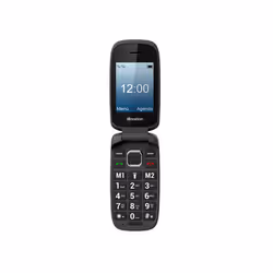 iCreation C20, Clapet, Double SIM, 6,1 cm (2.4"), 0,08 MP, 800 mAh, Noir