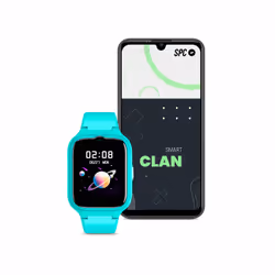 SPC Smartee 4G Kids 1.7" TFT Tactile Turquoise Wifi GPS - Vue supplémentaire 4