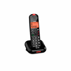 SPC Comfort Kairo Téléphone DECT Identification de l'appelant Noir