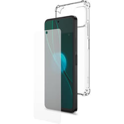 Protection Pack - SPC - Discovery Pro - Coque transparente - Verre trempé - Coins renforcés