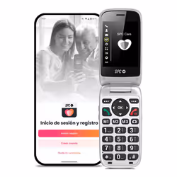 SPC Polaris 7,11 cm (2.8") 105 g Noir Téléphone numérique