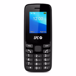 SPC Talk 2, Barre, Double SIM, 4,5 cm (1.77"), 0,08 MP, 1150 mAh, Noir
