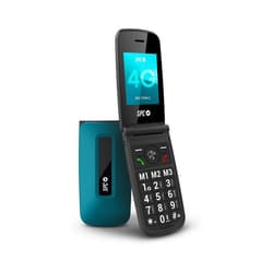 SPC TITAN 2 - Téléphone portable pour personnes âgées avec touches XL 4G  Vol. 105dB Bleu