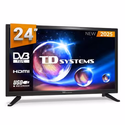 Téléviseur 24 pouces non Smart TV lecteur enregistreur USB - TD Systems PRIME24M20H