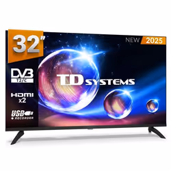Téléviseur 32 pouces non Smart TV lecteur enregistreur USB - TD Systems PRIME32M20H