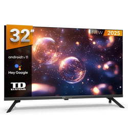 Smart TV 32 pouces Hey Google Official Assistant. Téléviseur Android 11 - TD Systems PRIME32K20GLE
