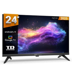 Smart TV 24 pouces Hey Google Official Assistant. Téléviseur Android 11 - TD Systems PRIME24K20GLE