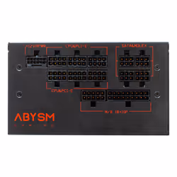 ABYSM Morpheo GX5 1000W unité d'alimentation d'énergie 20+4 pin ATX ATX Noir, Rouge - Vue supplémentaire 3