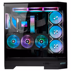 ABYSM Danube Sava H600 Bureau Noir - Vue supplémentaire 7