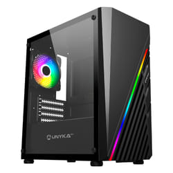 UNYKAch UK113021 unité centrale Micro-ATX Noir