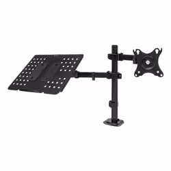 UNYKAch UK710202, Laptop et bras pour écran, Noir, Acier, 39,6 cm (15.6"), 81,3 cm (32"), 18 kg