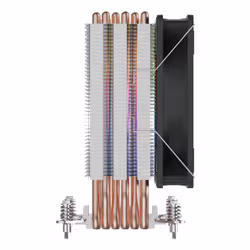 UNYKAch UNYCOOL H60 ARGB Processeur Refroidisseur d'air 12 cm Gris 1 pièce(s) - Vue supplémentaire 4