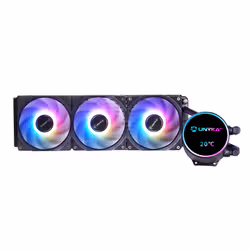 UNYKAch AQUASTORM NEO 360 Processeur Kit de refroidissement du liquide 12 cm Noir - Vue supplémentaire 2