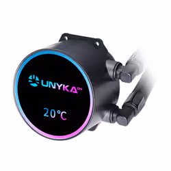 UNYKAch AQUASTORM NEO 360 Processeur Kit de refroidissement du liquide 12 cm Noir - Vue supplémentaire 4
