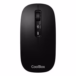 CoolBox W02, Ambidextre, Optique, RF sans fil + Bluetooth, 1600 DPI, Noir