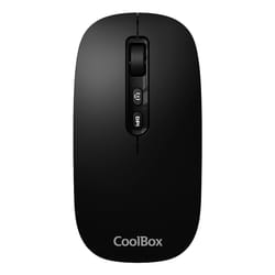 CoolBox W02 souris Maison Ambidextre RF sans fil + Bluetooth Optique 1600 DPI