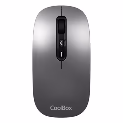 CoolBox W02, Ambidextre, Optique, RF sans fil + Bluetooth, 1600 DPI, Gris