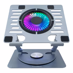 CoolBox COO-NPC17-AV1 système de refroidissement pour ordinateurs portables 43,2 cm (17") 1000 tr/min Argent - Vue supplémentaire 2