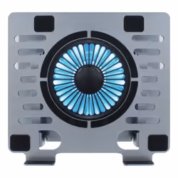 CoolBox COO-NPC17-AV1 système de refroidissement pour ordinateurs portables 43,2 cm (17") 1000 tr/min Argent - Vue supplémentaire 3