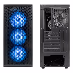 CoolBox PC Gaming GA300 Grid Line Tower Noir - Vue supplémentaire 3