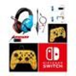 Manette de jeu - PowerA - Nintendo Switch - Filaire - Jaune - Câble USB 3m