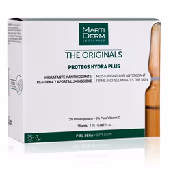 MartiDerm The Originals Proteos Hydra Plus 10 ampoules, Peau sèche, 20 ml
