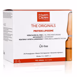 MartiDerm THE ORIGINALS Proteos Liposome 30 Ampoules, Peau mixte, Peau grasse, Peau sensible, 60 ml