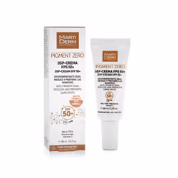 MartiDerm Pigment Zero DSP-Crème FPS 50+ 40 ml, Crème de jour, Femmes, Tous types de peau, Decollete, Visage, Cou, Anti-tache ...