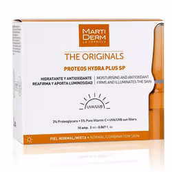 MartiDerm The Originals Proteos Hydra Plus SP 10 ampoules, Peau mixte, Peau normale, 20 ml