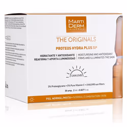 MartiDerm The Originals Proteos Hydra Plus SP 30 ampoules, Peau mixte, Peau normale, 60 ml