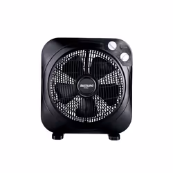 Bastilipo Zahara, Ventilateur de sol industriel, Noir, 2 h, 45 W, 400 mm, 435 mm