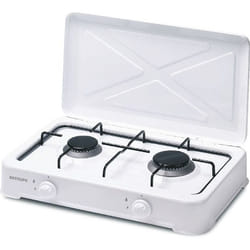Bastilipo CG-200 Blanc Comptoir Gaz 2 zone(s)