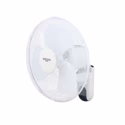 Bastilipo Calahonda, Ventilateur monté au mur industriel, Blanc, 40 cm, 45 W, 2,17 kg
