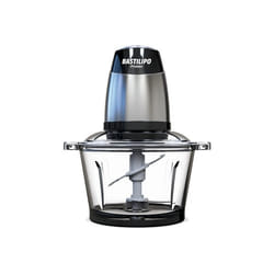 Bastilipo PE-350 PICADORA hachoir électrique 1,2 L 350 W Noir, Acier inoxydable