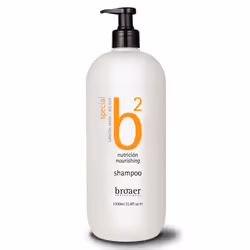 Broaer Shampooing Nutrition, 1000 ml, Shampoing, Professionnel, Femmes, Cheveux abimés, Cheveux secs, Toutes les couleurs
